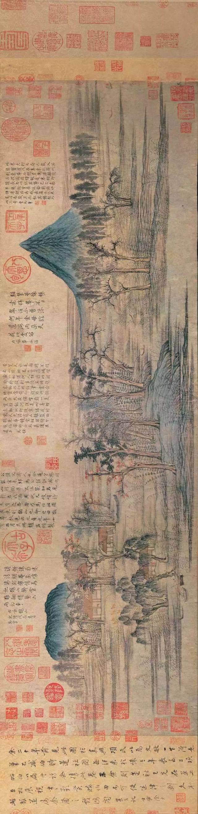 赵孟頫绘画以山水,鞍马最佳.