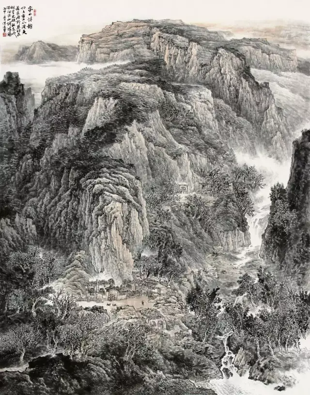 "当代山水探索新体系——当代中国山水画邀请展"在中国画美术馆隆重