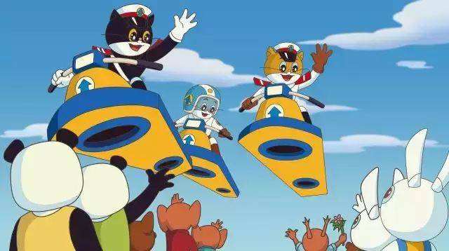 没关系,还有正义的黑猫警长带领着勇敢的白猫班