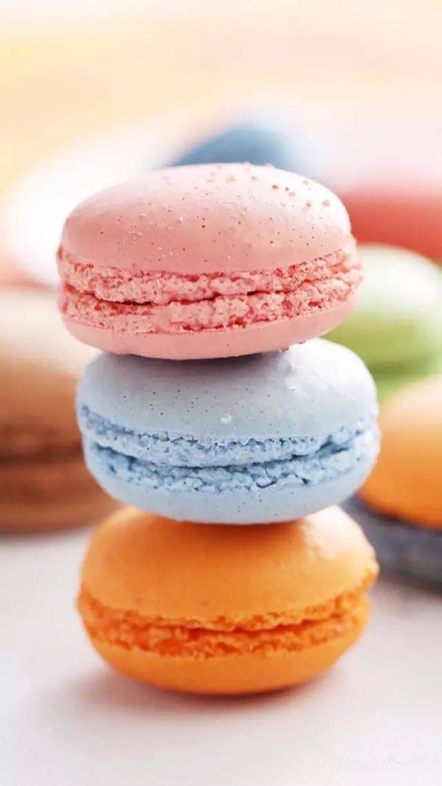 马卡龙壁纸 | 简直是吃货福利呀_手机搜狐网