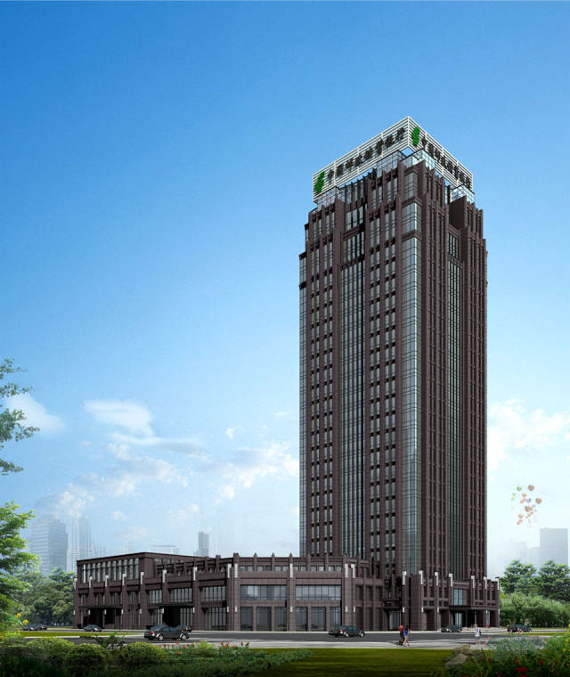 江西邮储银行重点新综合营运大楼花开赣鄱大地