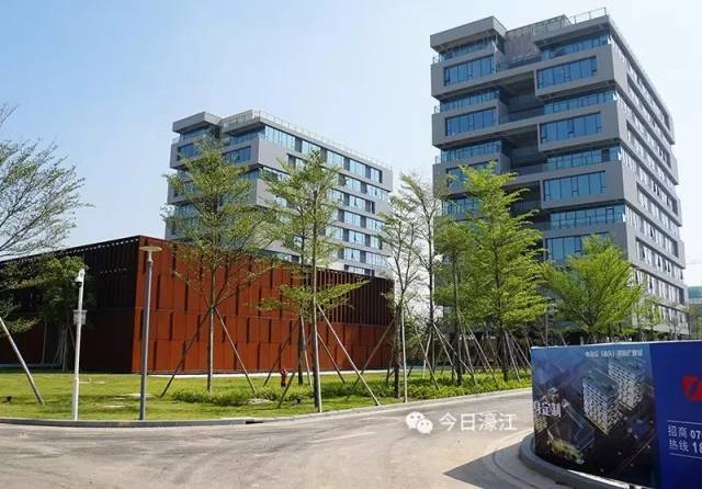 中海信(汕头)创新产业城首期两栋孵化楼已投入使用