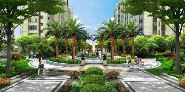 楼市江湖丨世林外滩法派园林八大互动系统之景观会客厅