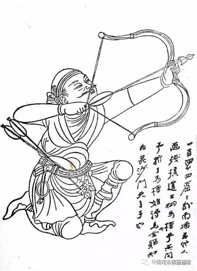 珍贵张大千敦煌壁画描白手稿！_搜狐网