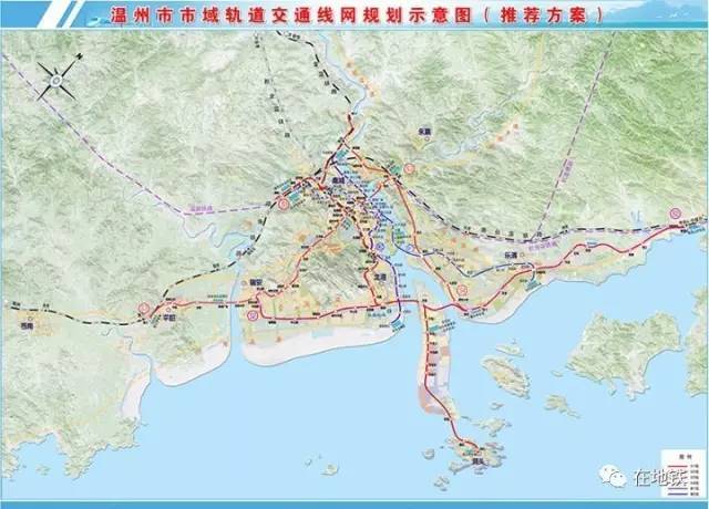 高雄捷运运营线路图 部分在建地铁线路规划图 温州市市域铁路线路规划