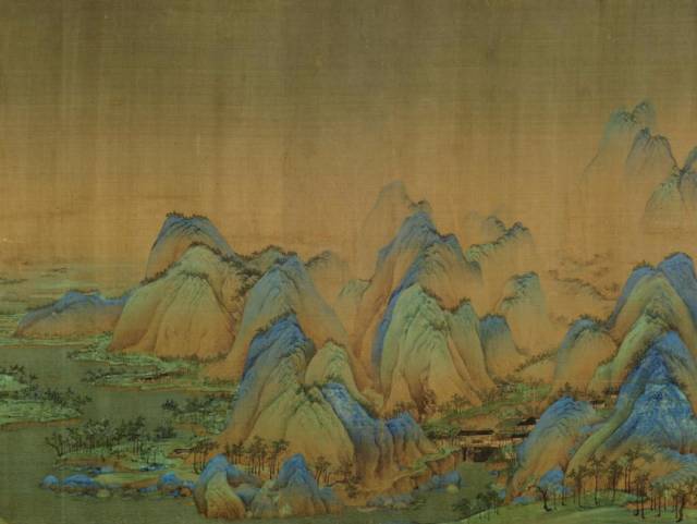 遗产视野丨中国古代青绿山水中的绿色是用石绿绘制得吗？_搜狐网