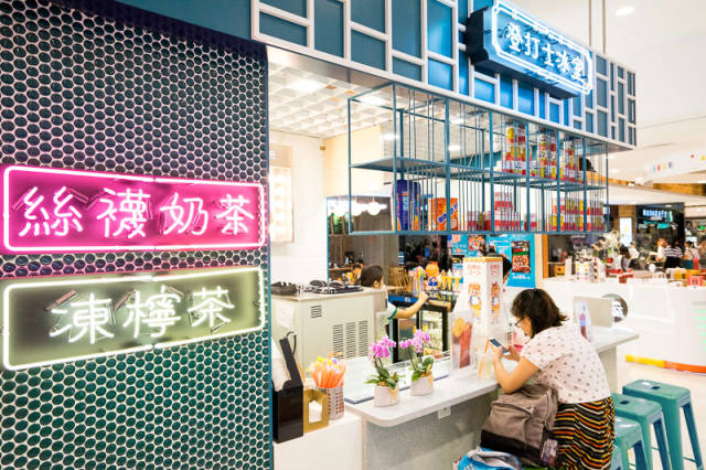 爆米花店面装修效果图 让甜品店变得好玩的设计