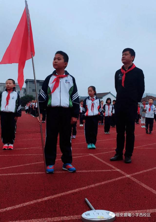 晨曦小学第五届大队委成立啦!