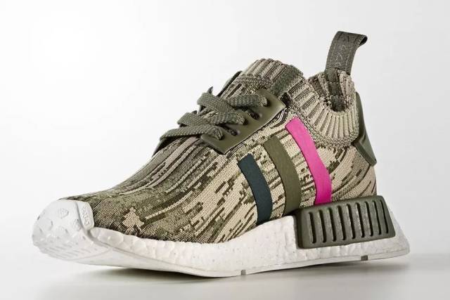 新配色的adidas Originals NMD R1 PK给你不一样的迷彩感觉！_