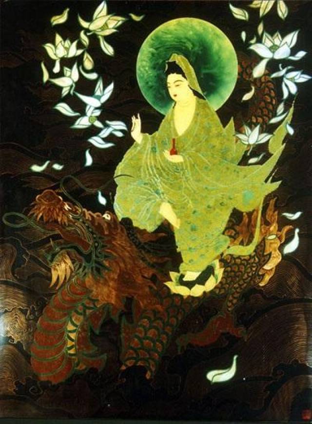 2017年9月23日,农历八月初四,秋分时节,河南鲁山大雷音寺观音菩萨坐骑