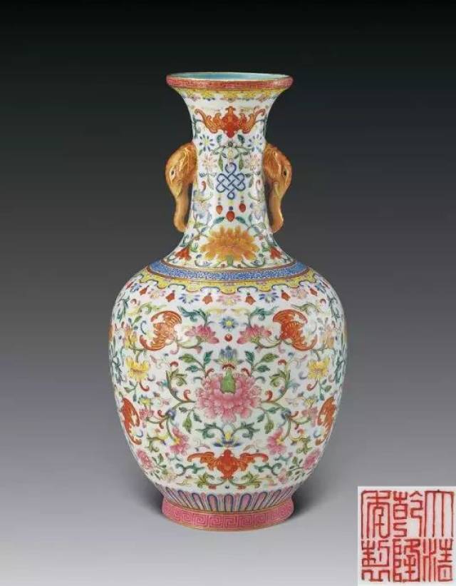 清乾隆粉彩瓷器概述及仿品的辨别要点_搜狐网