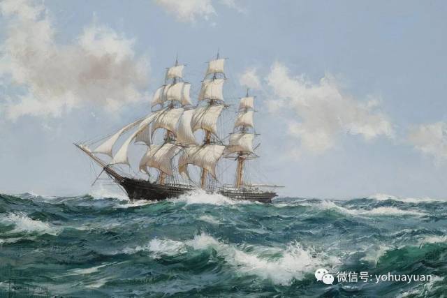 画帆船第一人，前无古人，后无来者：蒙塔古·道森_搜狐网