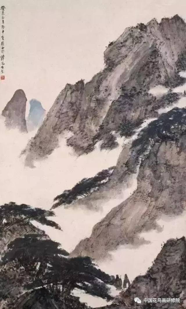 浅谈傅抱石山水画的三个时期_搜狐网