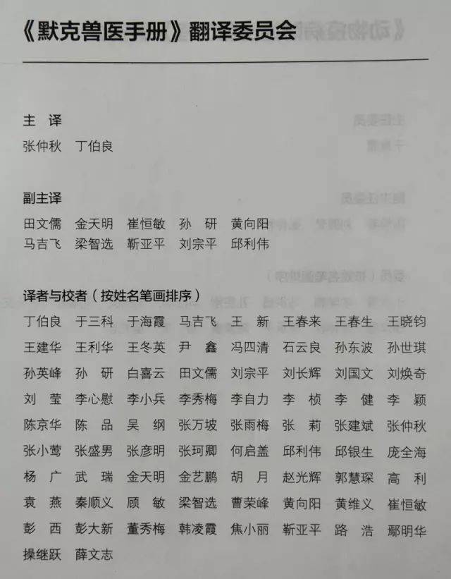 默克兽医手册（第十版）目录及相关介绍_手机搜狐网