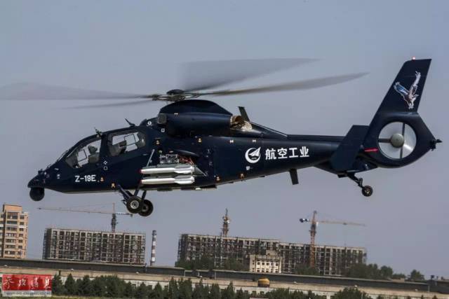 19e是中国航空工业哈飞生产的一款针对出口市场的轻型专用武装直升机