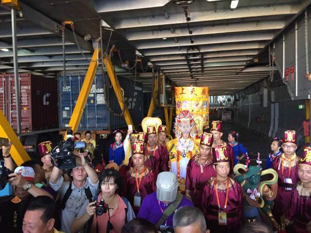 【震撼现场】2017年湄洲妈祖巡游台湾