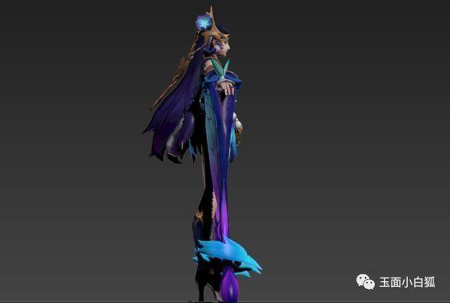 王者荣耀:仲夏夜之梦模型展示,模型小巧精致,呈中世纪欧式风格