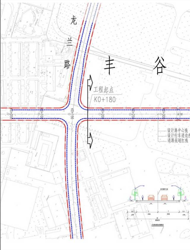 徐汇丰谷路(龙兰路-龙启路)道路新建工程规划方案出炉,设计图抢先看