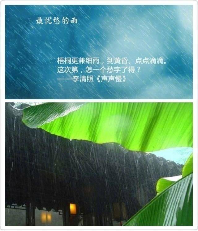 诗词里最美的九场雨,场场洒脱自然,打动最美的中国
