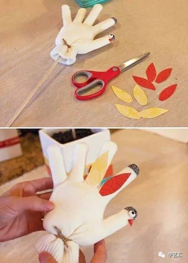 旧手套大变身,孩子喜欢的不得了!