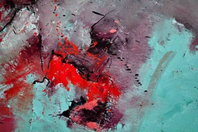 重色调油画作品味道更浓烈!