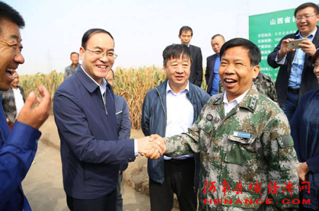 屯留县委书记马先明委托乔书领转达 对人民子弟兵