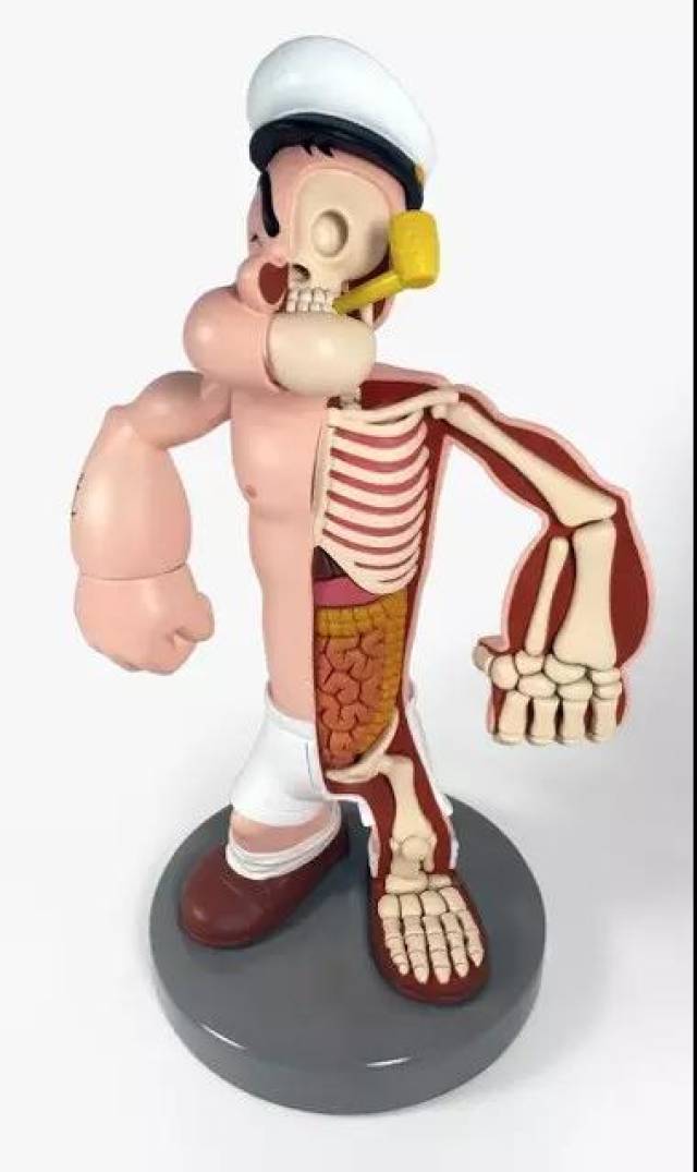 有这么一个大叔,他专爱研究内在本质,得谁就解剖谁…… 热爱潮牌玩具