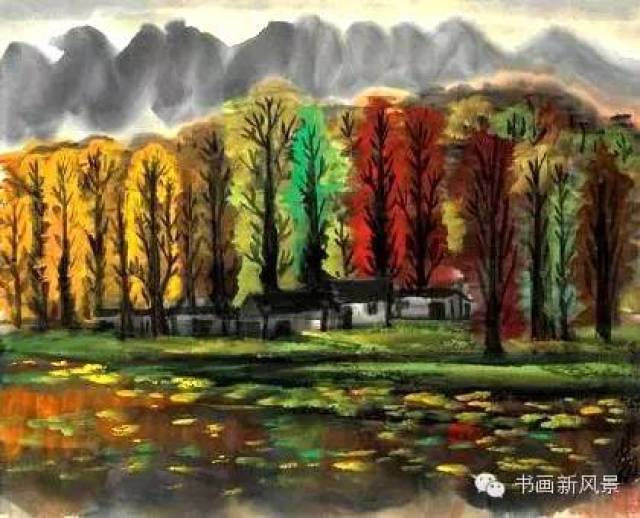 林风眠画秋，绝美！_搜狐网