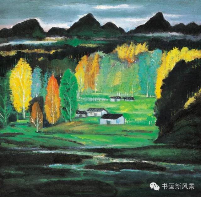 林风眠画秋，绝美！_搜狐网