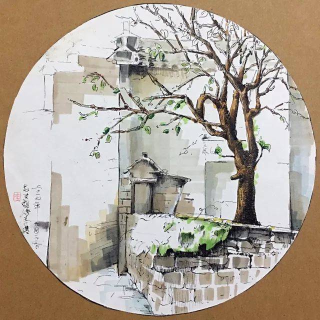 青桐教育丨2018届学员载梦而归作品——速写的魅力