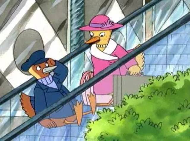 动画片 但实际上它是一部披着羊皮的恐怖片 动画片里所有人物都是鸭子