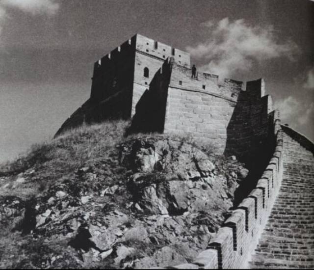 老照片,上世纪六七十年代的长城,辽阔沧桑