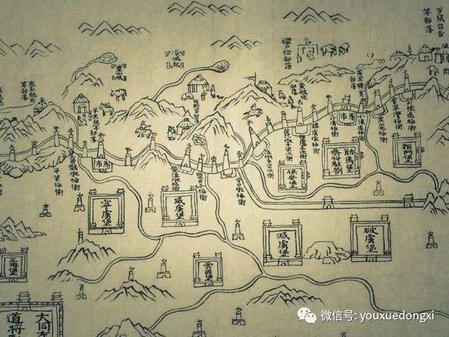 明朝大同镇七十二城堡全图和三十六城堡分图复原的仪式感