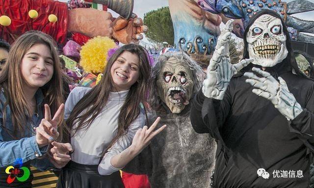 狂欢节(carnevale)复活节前41天