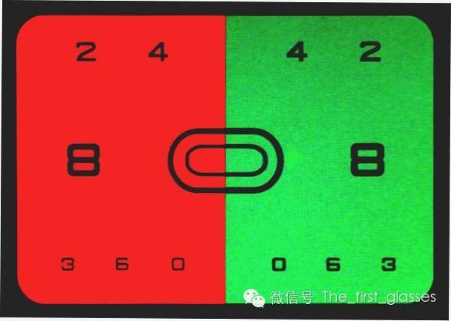 红绿视标是验光时一个重要的检测手段其应用了色像差的原理