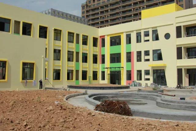 新河:长屿小学迁建工程破土动工