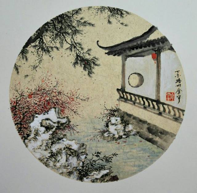 心中若有景,笔下留分情——扬州李金宇虎跳峡之山水画