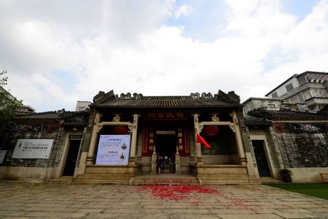 胡氏宗祠,上一张图也是在这里拍的.