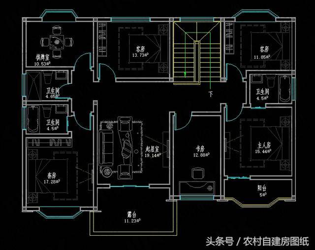 15乘10米房屋设计图图片