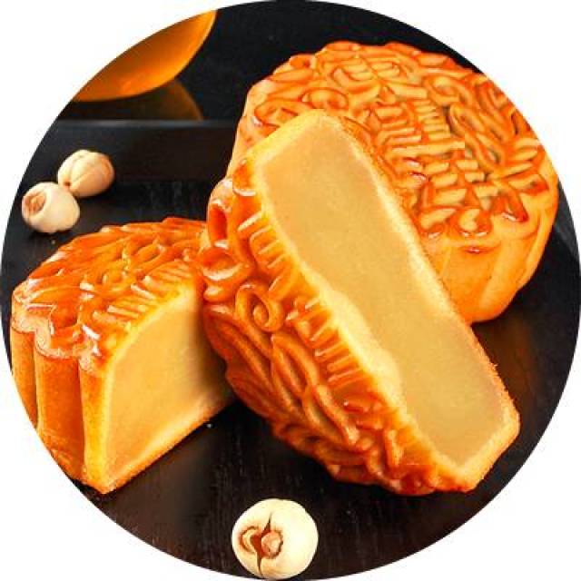 中秋佳节到, 送你一盒月饼, 请收下! 祝大家人月两圆!