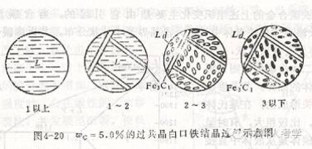 过共晶白口铸铁手绘图图片