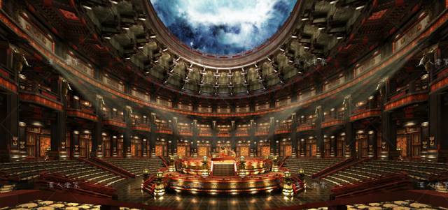 汉颂大会堂效果