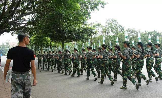 新鮮事:軍訓的那些小事兒,前方高能預警!