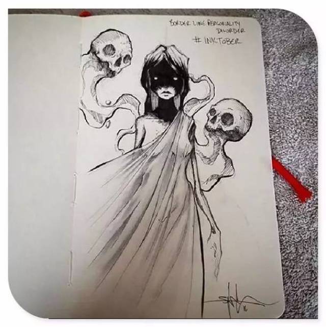 画出10种精神疾病