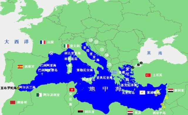 【科普】最古老的海——地中海
