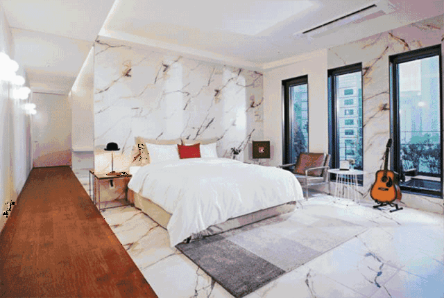 酒店独特的视觉空间设计, 高雅简约的装修风格,已经成为像宋承宪