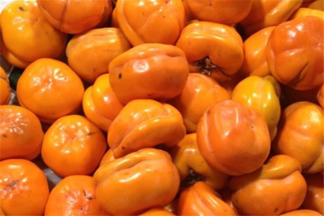 还有一种黄色柿子叫方柿,顾名思义,长得就是方方的模样,方柿表面会有