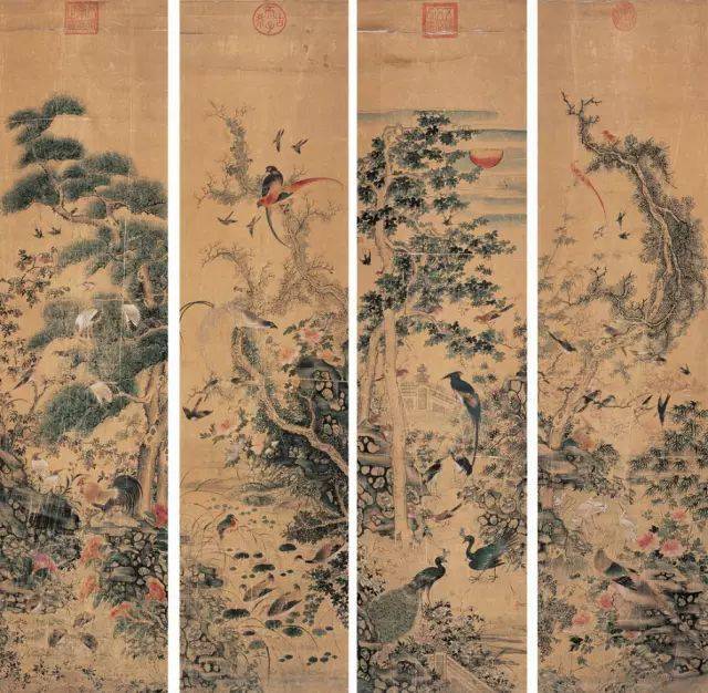 清代江南第一高手，一幅《百鸟朝凤图》惊艳世人！_搜狐网
