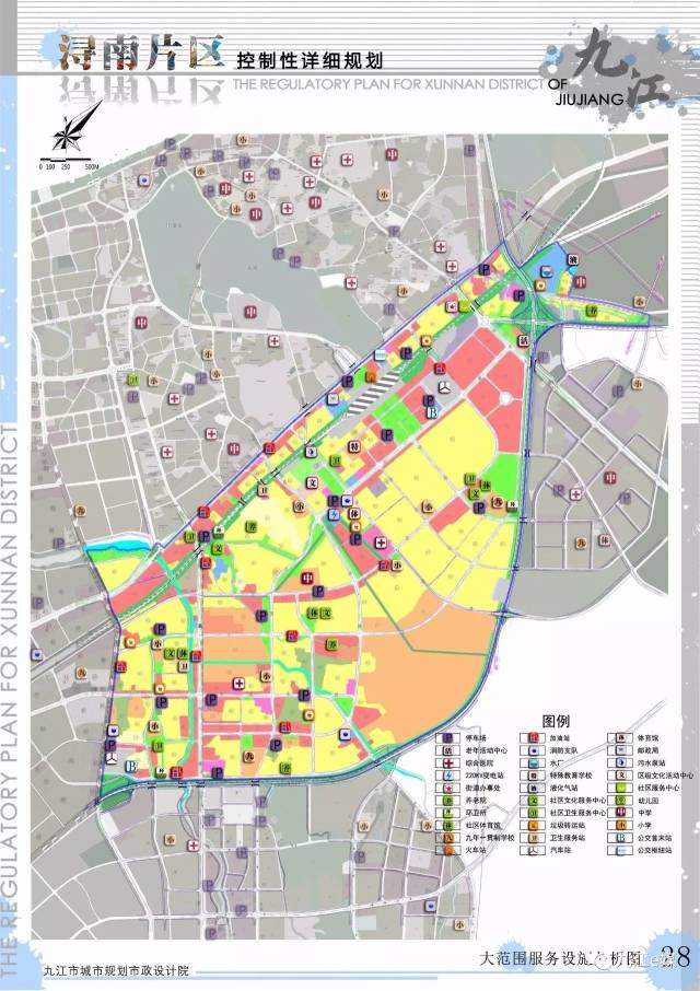 九江都市区,浔南,濂溪区,八里湖新区等片区控制性规划方案公布,与你有