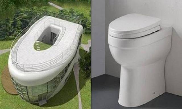 这个建筑的设计师是不是马桶的设计师?